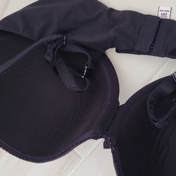 Body By Victoria's Secret Push Up Padded Black Bra Women's Black Bra 36DD - Picture 8 of 10
